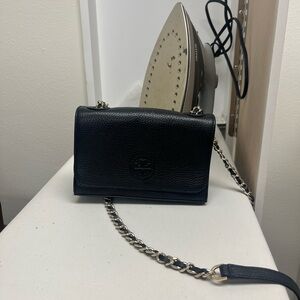 Tory Burch black Bombe Shrunken Shoulder Bag
